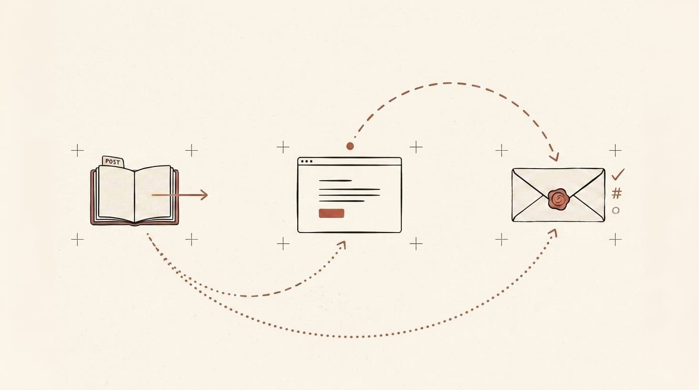 Create intent -> return depositUrl -> signed result webhook